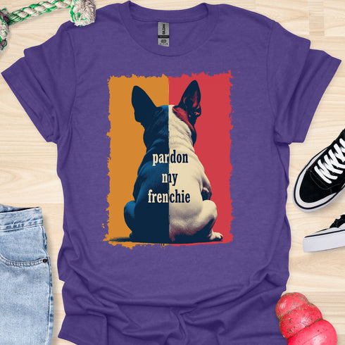 Pardon my frenchie - V8 - Duo Color Two T-Shirt